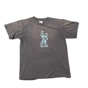 Vintage 90s Alien Workshop T-Shirt Monster Skate Size M